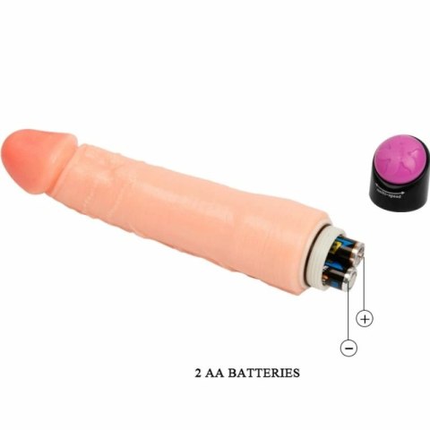 Baile Wibrator Zakrzywiony 25 cm Wielobiegowy PVC Unisex