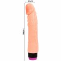 Baile Wibrator anatomiczny 24 cm elastyczny model wielofunkcyjny