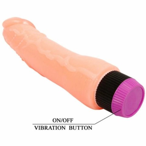 Baile Wibrator anatomiczny 24 cm elastyczny model wielofunkcyjny