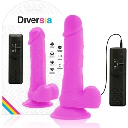 Diversia Vibrating Flexible System Fioletowy 20,5 cm z pilotem