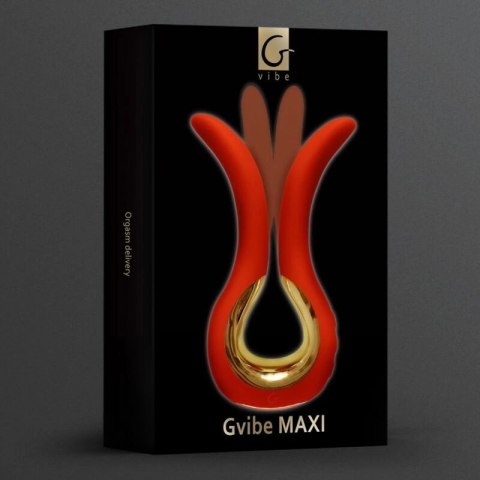 Gvibe Maxi Coral - dwusilnikowy model z elastycznymi końcowkami, 14,9 cm