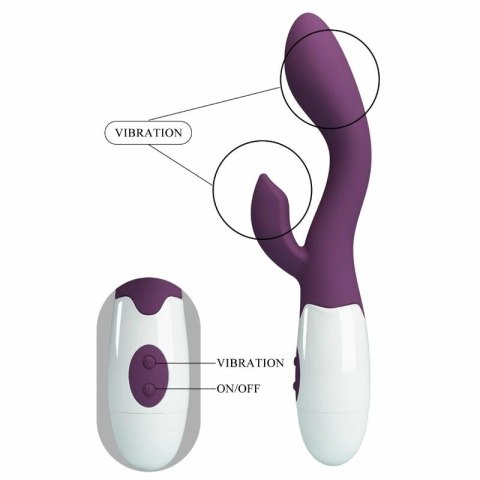 Pretty Love G-Shape Violet - Model wibracyjny z 30 trybami pracy