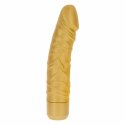 ToyJoy Get Real Gold Dicker - złoty model intymny, silikonowy, 22 cm