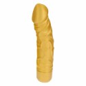 ToyJoy Get Real Gold Dicker - złoty model intymny, silikonowy, 22 cm