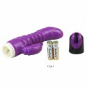 Baile Lovet Sensation Violet - wibrator anatomiczny, miękki, 22 cm