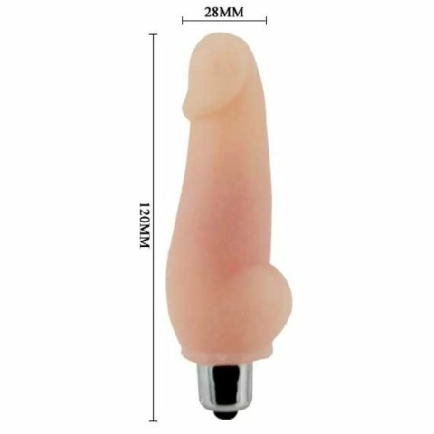 Baile Super Mini Mavouvin - Stymulator Intymny Kompaktowy TPR Wibrujący