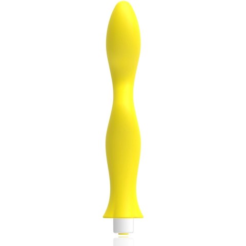 G-SPOT Gavyn Żołty - masażer do stymulacji punktu G, silikonowy, ładowalny