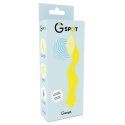 G-SPOT Gavyn Żołty - masażer do stymulacji punktu G, silikonowy, ładowalny