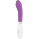 Glossy John - Fioletowy wibrator silikonowy, 10 trybow, 12 cm