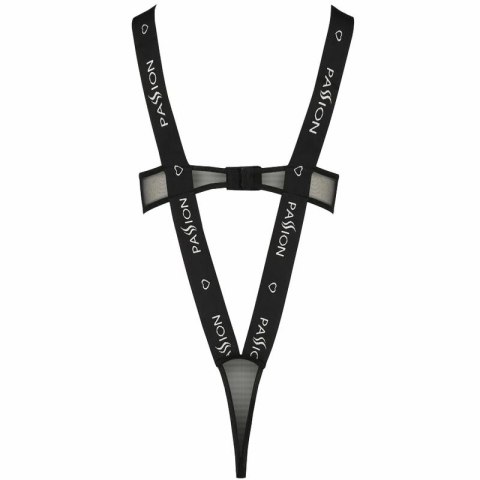 Passion Body Kyouka czarne L/XL - model z elastycznego materiału