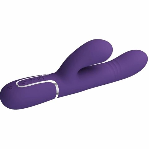 Pretty Love G-Spot Violet - wielofunkcyjny system wibracji 7+7, USB