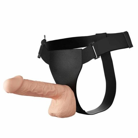 Baile Ultra - Pas z regulacją i systemem wibracji, 26 cm, naturalny