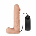 Baile Ultra - Pas z regulacją i systemem wibracji, 26 cm, naturalny