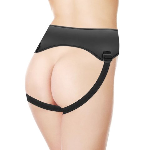 CyberSilicock Ansel - Uprząż z 3 pierścieniami i model silikonowy 15,5 cm