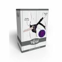 Get Real Harness Violet - Koronkowa uprząż z regulacją i 3 pierścieniami