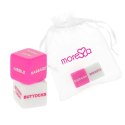 Moressa English Dice Game - Zestaw Akcji i Lokalizacji, z Etui, 2 cm