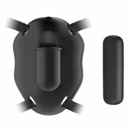 Pretty Love Carter - Pas z wibrującym modułem, ładowanie USB, czarny