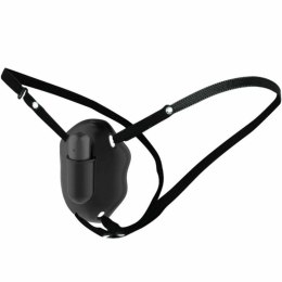 Pretty Love Carter - Pas z wibrującym modułem, ładowanie USB, czarny