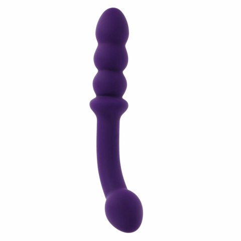 Evolved The Seeker dwustronny model wibrujący silikon fioletowy