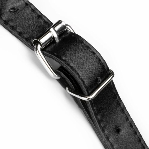 Fetish Collection Zestaw Double Strap-On Czarny Silikon Regulowany