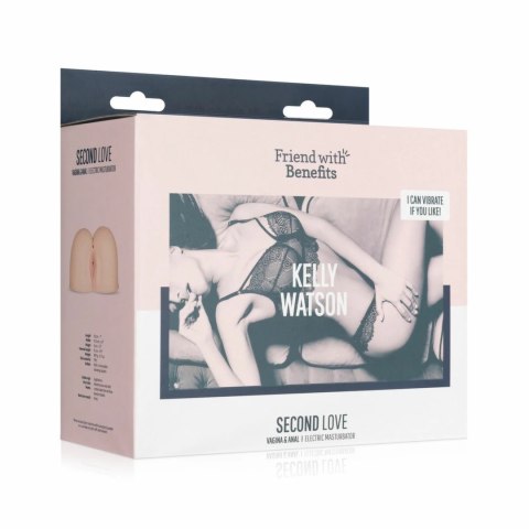 Friend With Benefits Model Intymny z Wibracją Dwustronny Silikonowy 8719934019140