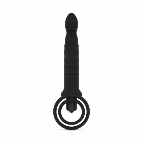 Men Only - System wibracyjny z pierścieniem, 10 trybow, czarny