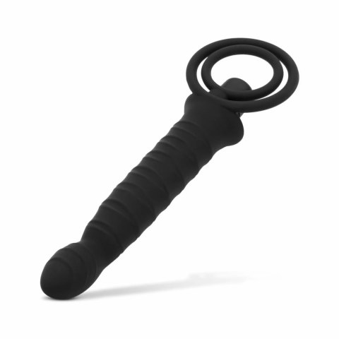 Men Only - System wibracyjny z pierścieniem, 10 trybow, czarny