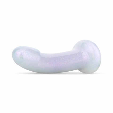 Mermaid Glitter - Model intymny 15 cm, kolorowy z brokatem, żelowy