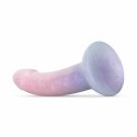 Mermaid Ombre Model Jelly 19 cm - kolorowa anatomiczna forma z brokatem