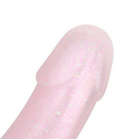 Mermaid Ombre Model Jelly 19 cm - kolorowa anatomiczna forma z brokatem