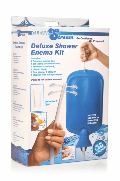 XR Brands Deluxe Shower System - Zestaw higieniczny 1,85L z akcesoriami