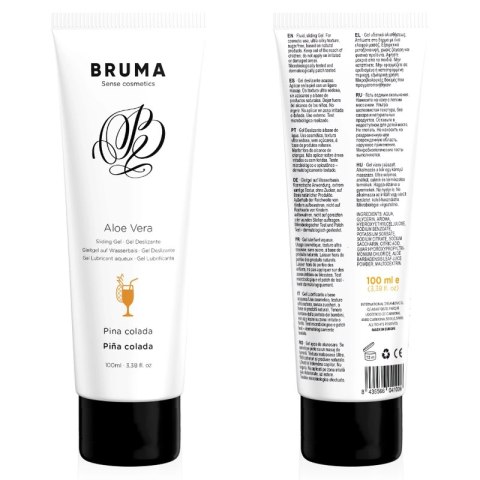 BRUMA Aloe Vera Glide Żel nawilżający Pina Colada 100ml wodny