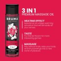 BRUMA Premium Olejek do Masażu 3w1 Truskawka Heat Effect 100ml
