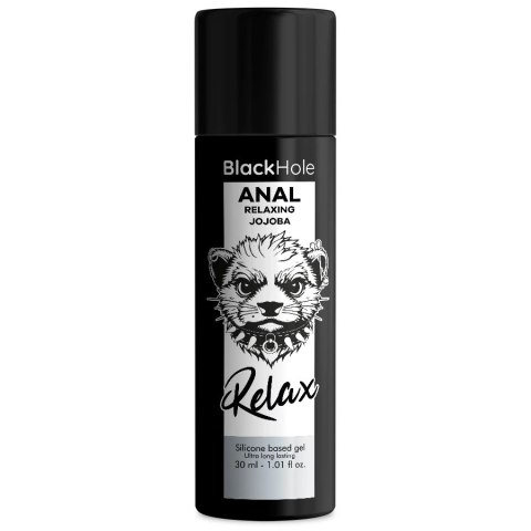 Black Hole żel silikonowy relaksujący, do nawilżania, 30 ml