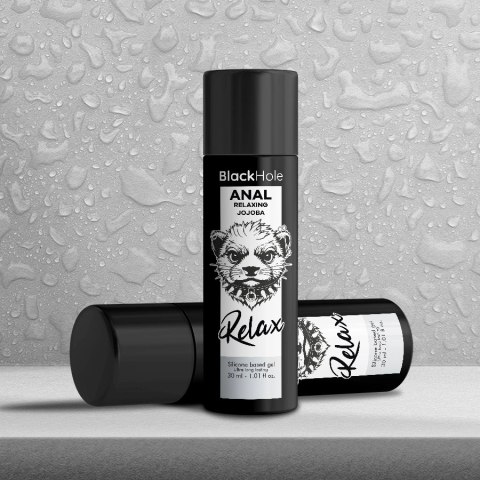 Black Hole żel silikonowy relaksujący, do nawilżania, 30 ml