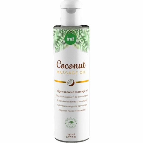 INTT Olejek do Masażu Vegan Coconut 150ml - Kokosowy, Nawilżający