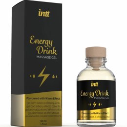INTT Żel do masażu Energy Drink 30ml z efektem rozgrzewającym