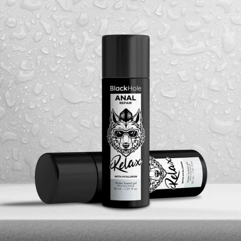 Realax Black Hole żel wodny z hialuronem 30ml - pielęgnacja i ochrona
