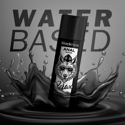 Realax Black Hole żel wodny z hialuronem, relaksujący, 100 ml