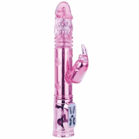 Baile Butterfly Pink Rotator - wielofunkcyjny model z ładowaniem USB, 29 cm