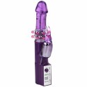Baile Hot Lady II - obrotowy model perłowy z podwojną funkcją, fioletowy