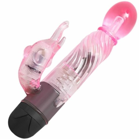 Baile Model Rabbit Wibrator 10 Trybow Rożowy Anatomiczny TPR