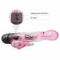 Baile Model Rabbit Wibrator 10 Trybow Rożowy Anatomiczny TPR