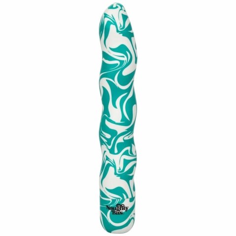 CalExotics Naughty Bits Squiggle Dick silikonowy model wibracyjny 15,3 cm