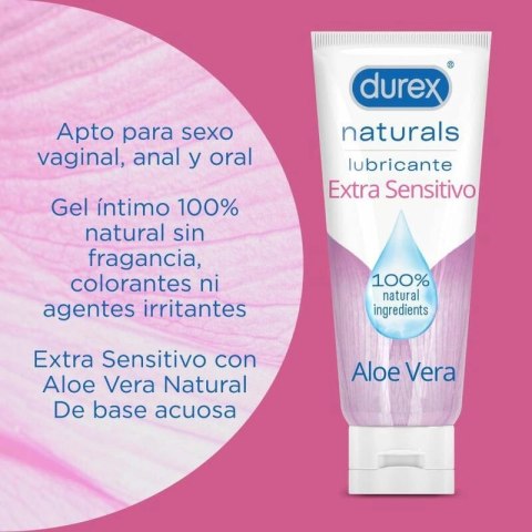 Durex Naturals Extra Sensitive żel intymny aloesowy 100 ml