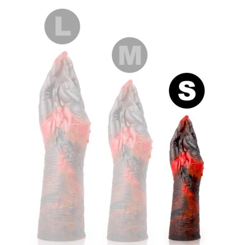 EPIC Lilith S silikonowa maszyna intymna 16 cm - czarna