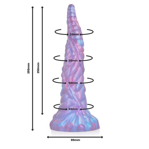 EPIC NOKKEN Model Wodne Stworzenie Liquid Silicone 28cm z Przyssawką