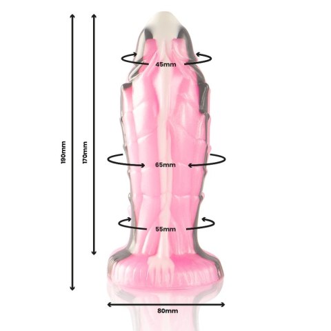 EPIC TRITON silikonowy model anatomiczny, morski odcień, 19 cm