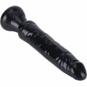 GET REAL Starter Dong 16 cm czarny - anatomiczny model TPE z przyssawką