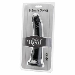 Get Real Dong 20,5 cm czarny - model anatomiczny PVC